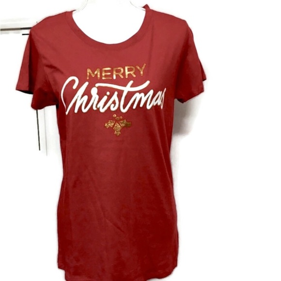 Merry Christmas tshirt size L - Picture 1 of 2